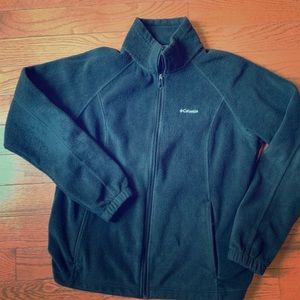 Xl black Columbia zip up